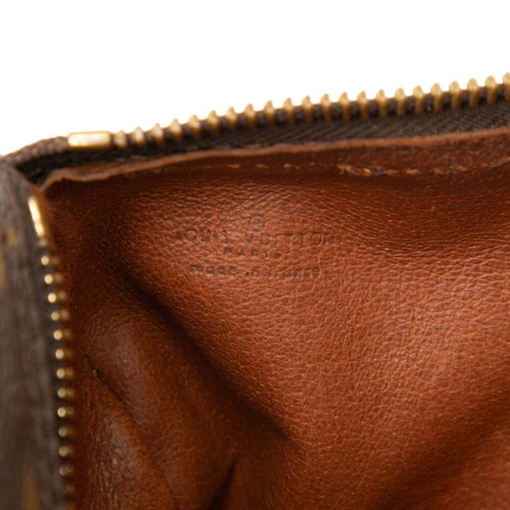 LOUIS VUITTON Authentic Brown Monogram Leather Papillon 30 Shoulder Bag - Picture 5 of 7